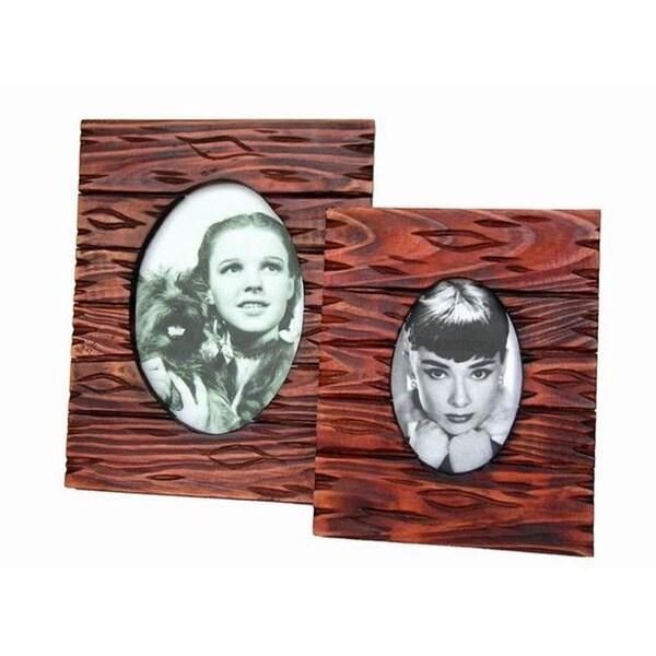 Sunshine Trading Sunshine Trading ST-06-5 Handmade Wood Photo Frame - 3.5 x 5 Inch ST-06-5 - main